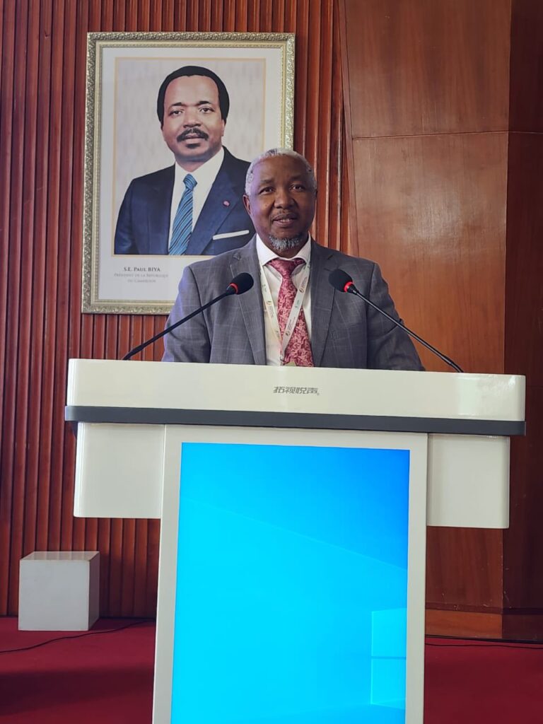 Mr Phesheya Dube representing Eswatini at the 14th WTO Ministerial Conference in Yaoundé, Cameroon.