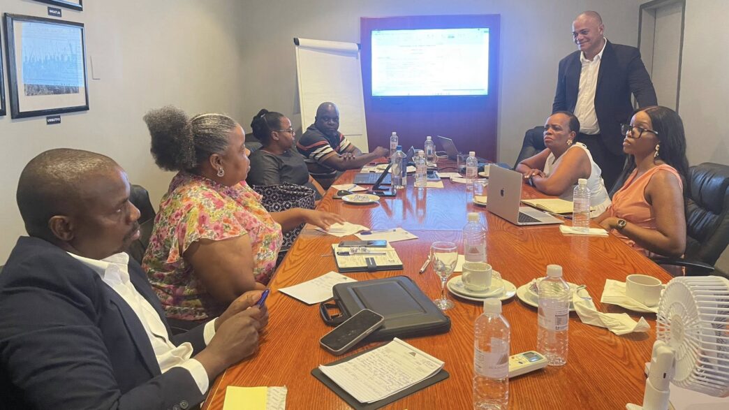 Members of the Eswatini Tourism Authority Board during the Accommodation Establishments Grading exercise at Mountain View International Hotel in Mbabane. Photo: Eswatini Tourism Authority.