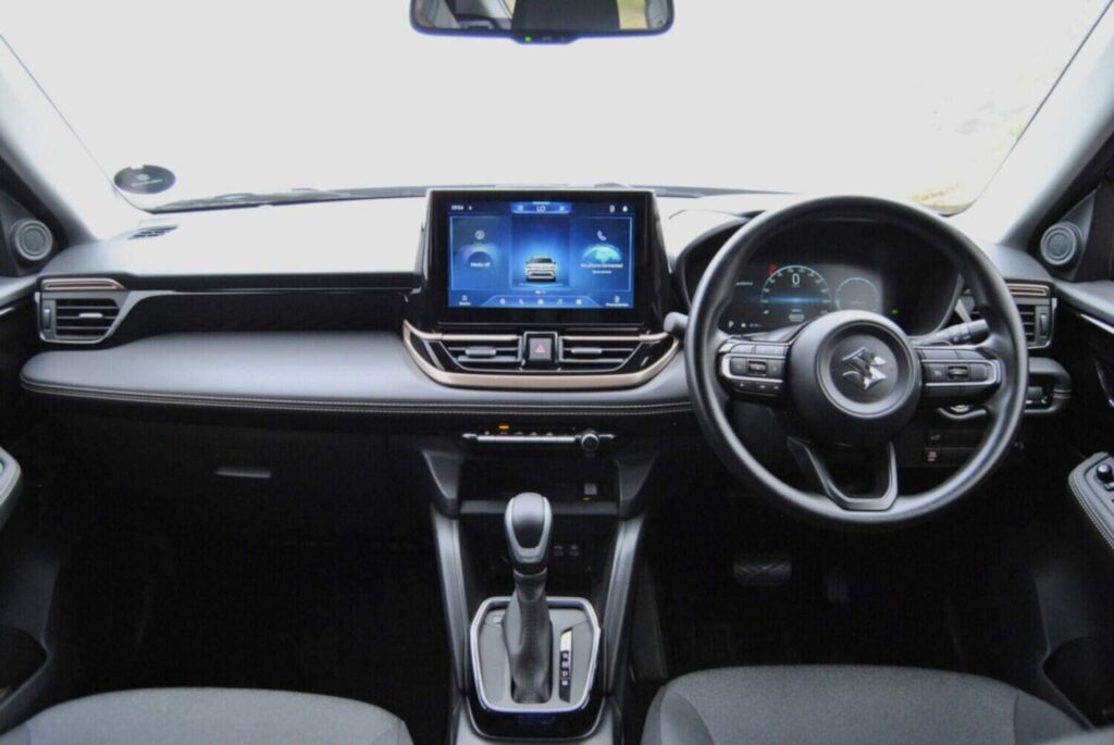 Interior is more upmarket in feel and different in design compared to other Suzuki models. Picture Charl Bosch