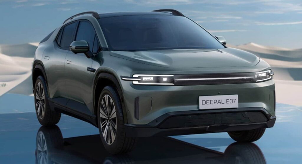Deepal E07 has been mentioned as being Mazda’s choice of base should it produce an electric bakkie. Picture: Deepal Australia