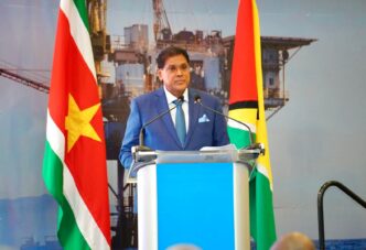 The late former President of Suriname, Chandrikapersad Santokhi (file photo)