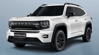 The Haval H7 is now offered in a Black Edition. Picture: Supplied