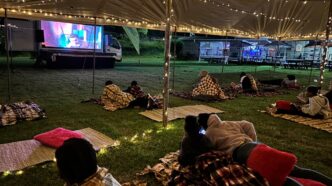 Outdoor Movie Night at The Albert Millin in Mbabane brought together families and film lovers for an evening under the stars. Photo by instagram/@thealbertmillin