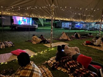 Outdoor Movie Night at The Albert Millin in Mbabane brought together families and film lovers for an evening under the stars. Photo by instagram/@thealbertmillin