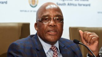 South Africa's Health Minister Aaron Motsoaledi