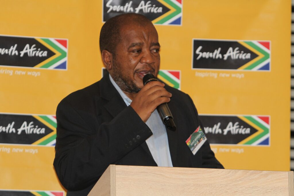 The Acting South African High Commissioner to Ghana, Mr Thando Dalamba