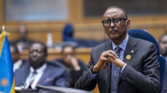 Rwandan President Paul Kagame