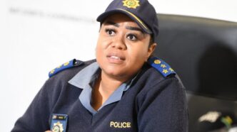 SAPS spokesperson, Brigadier Athlenda Mathe
