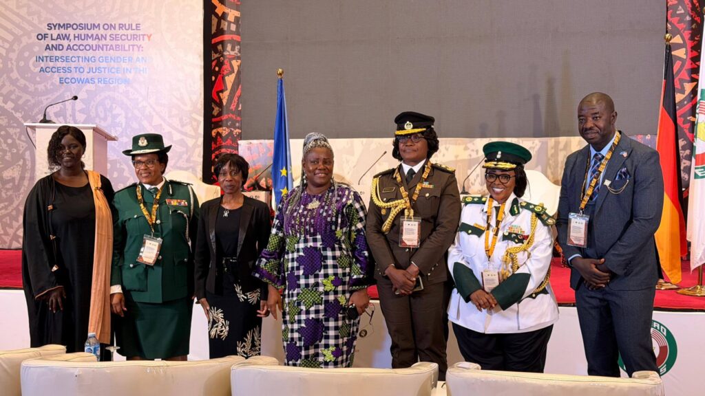 Commissioner General LaMakhosini Phindile Dlamini poses with Heads of Correctional Institutions and senior officials. Photo by HMCS