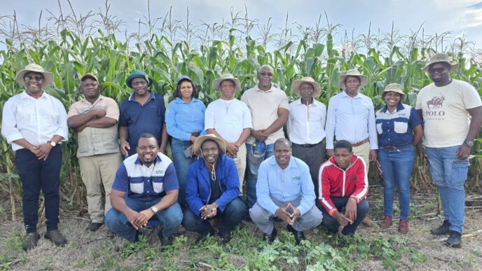 EWADE CEO and Management With Gege Cluster farmers.