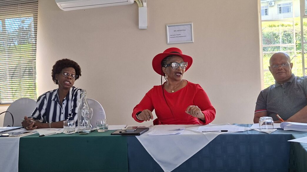 Participants at the Directorate of Industrial and Vocational Training (DIVT) strategic review session