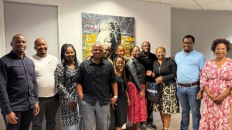 ESWACOS Executive Director and Licensing Officer join representatives from SAMPRA, NASCAM and LESCOSAA during the Knowledge Exchange Programme held in South Africa from April 13 to 16, 2026.