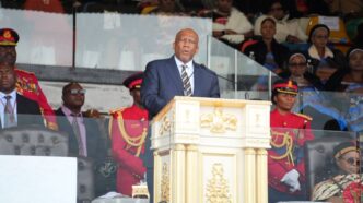 His Majesty King Letsie III led tributes at Somhlolo Stadium