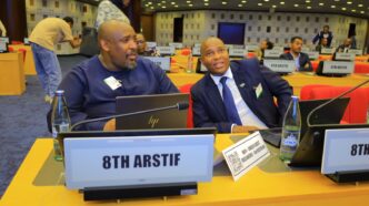 Principal Secretary of Lesotho's Ministry of Information, Communications, Science, Technology and Innovation, Kanono Ramashamole, attends the Eighth African Regional Science, Technology and Innovation Forum in Addis Ababa, Ethiopia, on Saturday.
