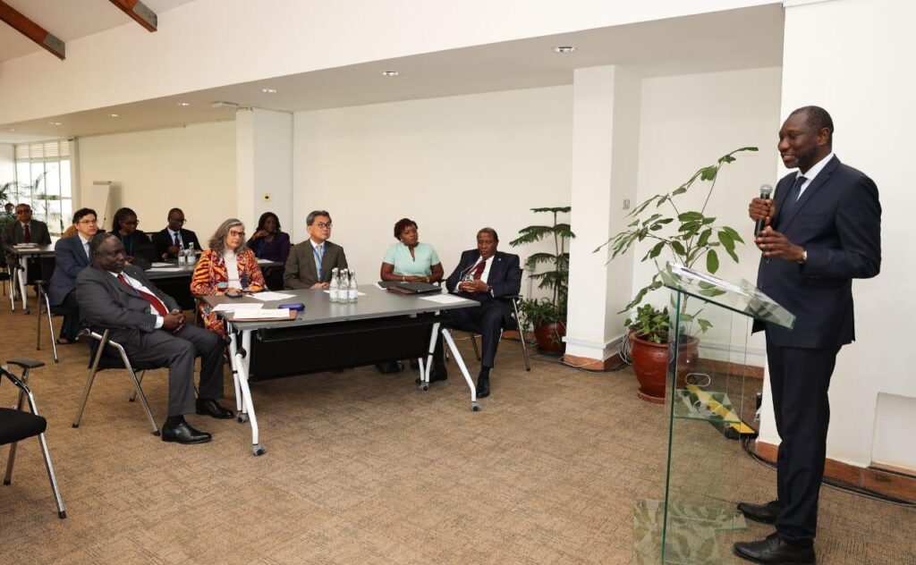 Delegates attend the official launch of the Japan Supplementary Budget Support Programme in Nairobi on 23 April 2026, where UN-Habitat and the Embassy of Japan