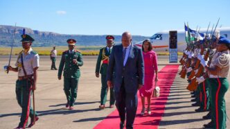 Their Majesties King Letsie III and Queen Masenate Mohato Seeiso