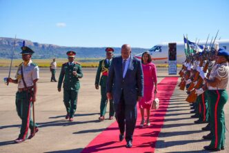 Their Majesties King Letsie III and Queen Masenate Mohato Seeiso