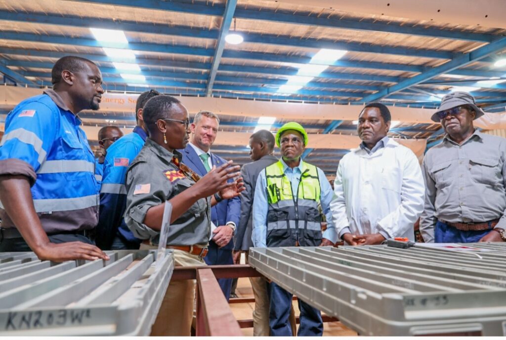 President Hichilema tours strategic areas of the Mingomba Mine in Chililabombwe on April 29, 2026, ahead of the official launch of the greenfield project. Photo: State House Media