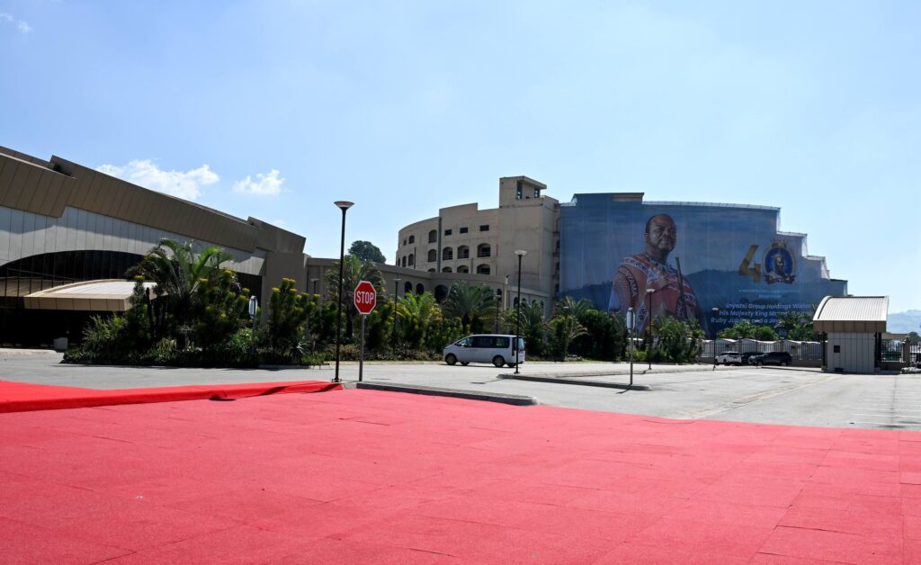 The Palazzo Ezulwini Hotel and Convention Centre in Ezulwini, officially opened by King Mswati III on April 24, 2026. The facility, built by Zambian firm Inyatsi Group Holdings, has a sitting capacity of over 1,800 people and features a five-star hotel, a world-class theatre, modern conference rooms and exhibition spaces. Photo: State House Media