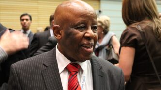 Former President Festus Gontebanye Mogae of Botswana