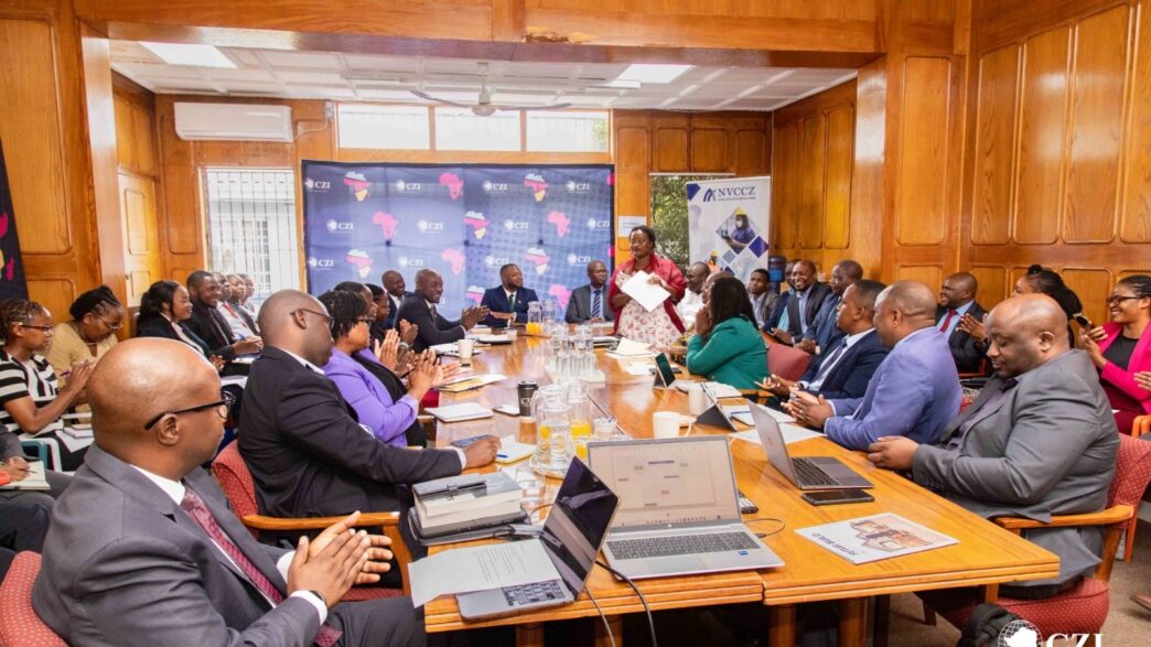 Delegates gather at Industry House in Harare for the inaugural meeting of the Zimbabwe Entrepreneurship and Start-Up Ecosystem Forum (ZIM-ESEF). Photo by X/@czionline