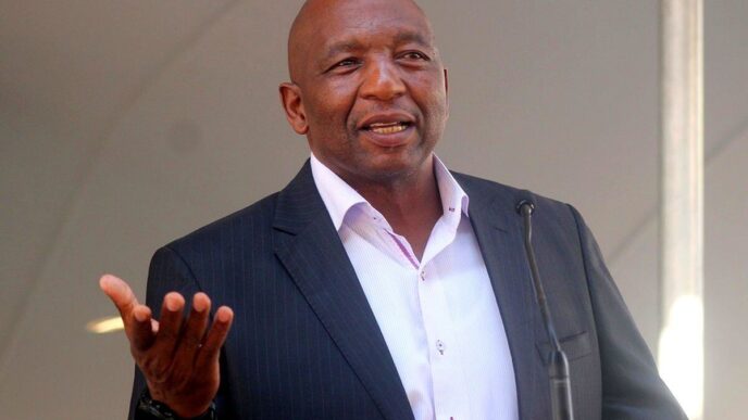 Lesotho's Prime Minister Sam Matekane
