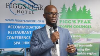Mr. Roison Daniel Pave, Piggs Peak Town Council CEO