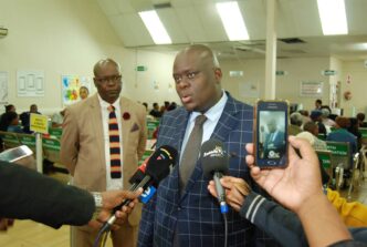 South Africa's Deputy Minister of Home Affairs Njabulo Nzuza