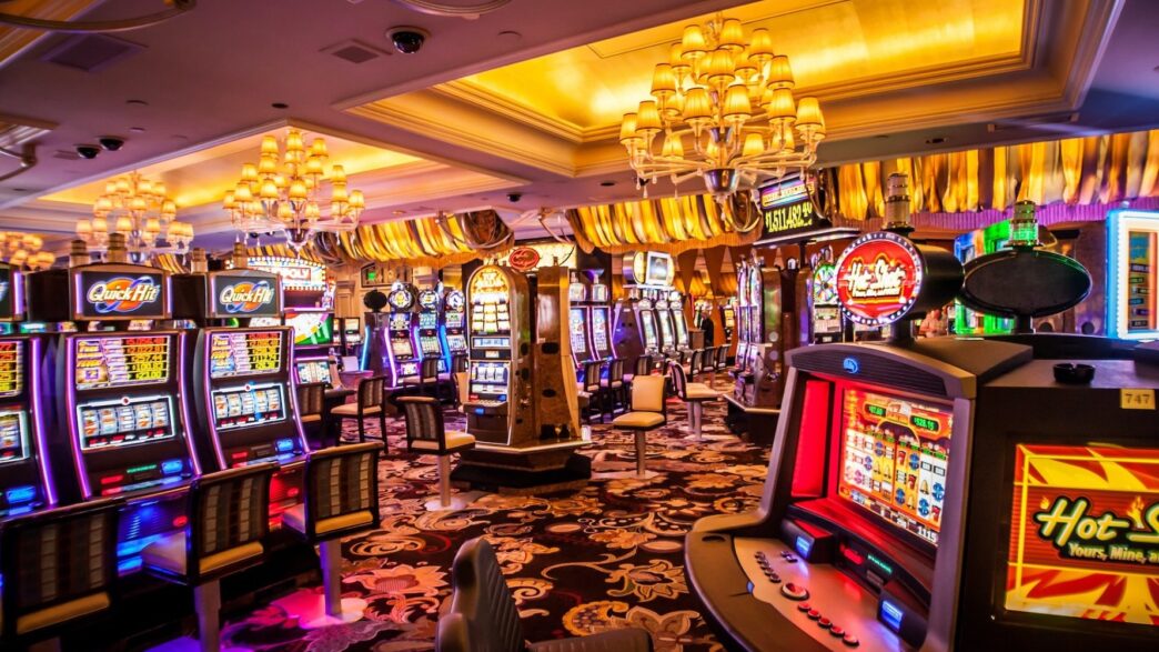 Slot machines at a Casino