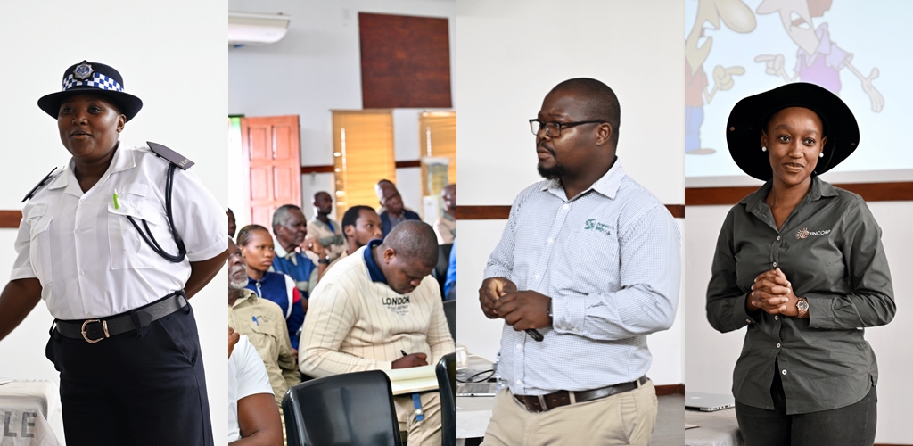 Trainers and participants who came together in Siphofaneni for the FINCORP and ESA GBV Awareness Workshop, committed to building safer farms and stronger communities.