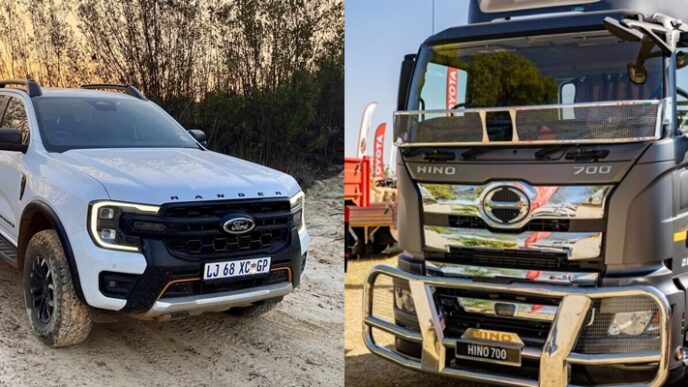 Ford Ranger and Hino 700 series trucks among vehicles recalled in South Africa over engine and fuel system concerns.