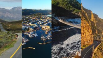 The Garden Route, stretching along South Africa's southern coast, has been ranked the world's best road trip by Autotrader with a score of 90.6 out of 100