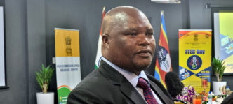Minister Mabulala Maseko addresses the media during ITEC Day celebrations in Mbabane Photo by Adekunle Owolabi