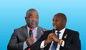 Minister of Education and Training Owen Nxumalo and Prime Minister Russell Dlamini