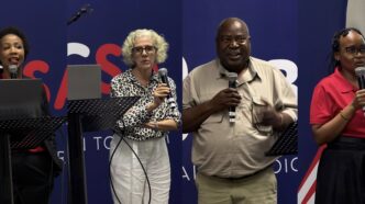 Key speakers share insights during the Mpumalanga tourism roadshow in Mbombela.