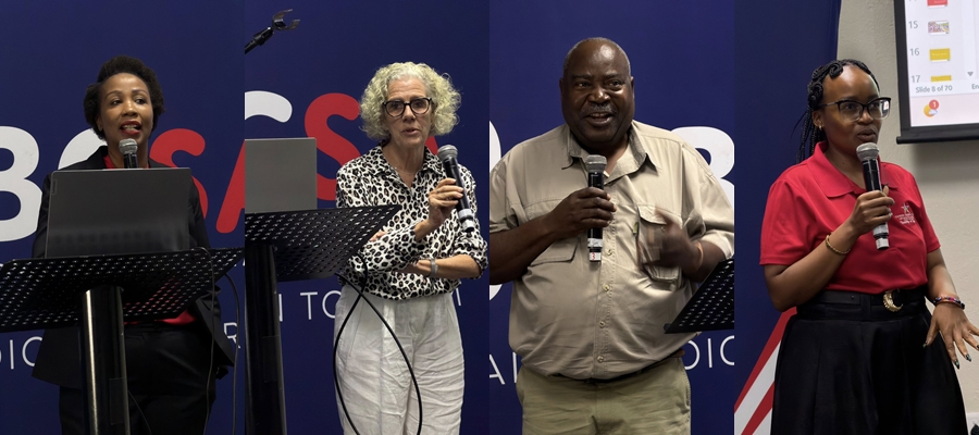Key speakers share insights during the Mpumalanga tourism roadshow in Mbombela.