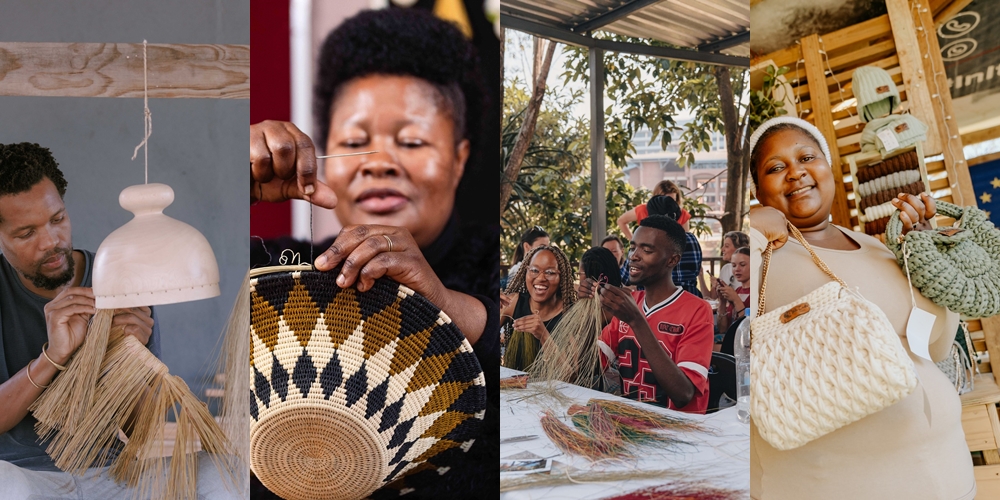 Some of the talented Eswatini artisans whose handwoven pieces, ceramics and sculptural work will be on display at the Indalo Exhibition, running from 1 to 8 May 2026 at the Alliance Française de Mbabane. (Photo: EU Eswatini)