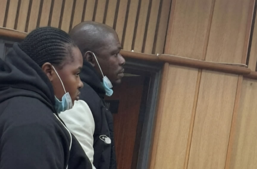 Neobile Mncina and Ntuthuko Fakudze. Photo by Eswatini Observer