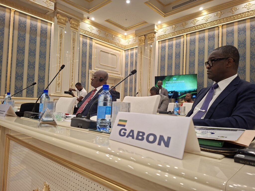 Delegates attend the opening of the OACPS Central Africa Region Parliamentary Group Meeting at the ICC Ezulwini Palazzo, Ezulwini Valley, Thursday, 7 May 2026.