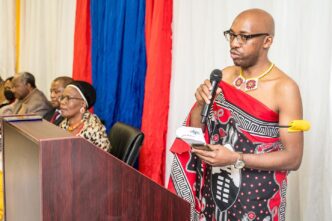 Eswatini National Archives Director, Nqoba Msibi says monetisation is the Ministry of ICT's high priority matter. Photo: EPTC/Facebook