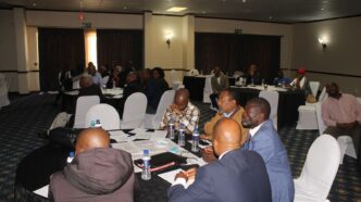 Faith leaders and child protection officials during a strategic planning session on violence against children at The George Hotel in Manzini on Thursday, 30 April 2026. Photo: DPMO