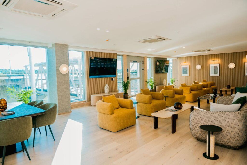 A view of the newly opened diplomatic lounges at King Mswati III International Airport, Sikhupe. Photo Supplied