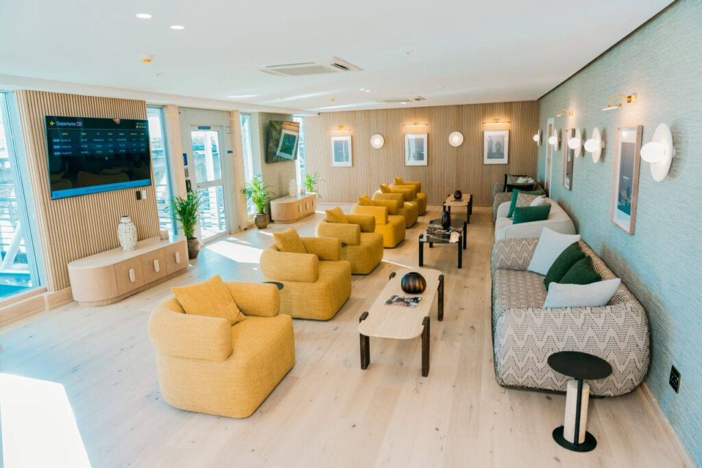 A view of the newly opened diplomatic lounges at King Mswati III International Airport, Sikhupe. Photo Supplied