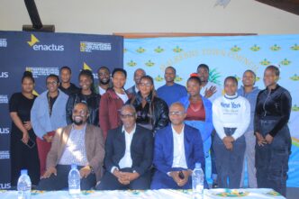 Officials and participants gather at the launch of the Malkerns Youth Entrepreneurship Development Programme, a 12-month initiative by Malkerns Town Council and ENtrepreneurial ACTion for US Eswatini aimed at empowering 15 young people from the Malkerns area. Photo: Malkerns Town Council
