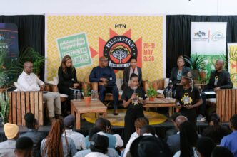 Panellists during the session. Photo: Facebook/MTN Bushfire