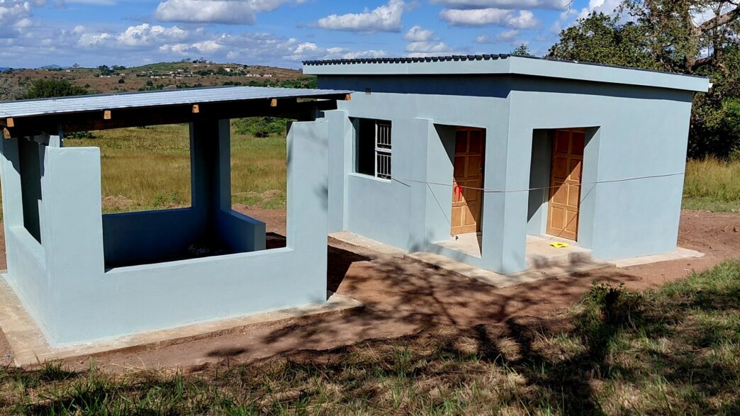 The newly constructed Neighbourhood Care Point at Lufasini in Mayiwane Inkhundla