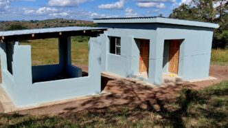 The newly constructed Neighbourhood Care Point at Lufasini in Mayiwane Inkhundla