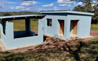 The newly constructed Neighbourhood Care Point at Lufasini in Mayiwane Inkhundla