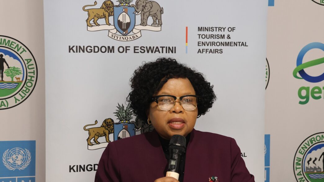 10:46 Tourism Minister Jane Mkhonta-Simelane at the launch of the Eswatini Big Five Project workshop in Lubombo. | Photo: Ministry of Tourism and Environmental Affairs