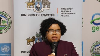 10:46 Tourism Minister Jane Mkhonta-Simelane at the launch of the Eswatini Big Five Project workshop in Lubombo. | Photo: Ministry of Tourism and Environmental Affairs